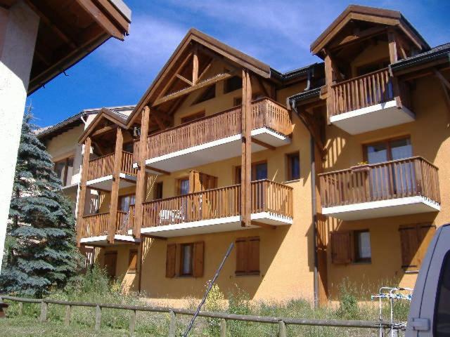 Trilocale Fronte Piste A Montgenevre Apartment Exterior photo
